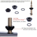 Vacuum with Install Wrench Presta Valve Nut Tire Valve Cap Tires Nozzle Lock