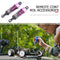 #A 2Pcs RC Cars 65mm Spring Shock Absorber Upgrade Parts for Wltoys 1/18 A959 A9