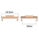 #A 2pcs 24mm Watch Band Adaptor Accessories Strap Adapter for Huawei Watch Fit