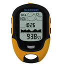 FR500 Waterproof Digital Compass Altimeter LCD Digital Barometer Hygrometer