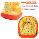 Baby Sofa Cover Soft Washable Sit Seat Chairs No Filler Cradle (Tiger) Newly