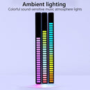 4Pcs Rechargeable RGB Activated Music Rhythm Lamp Bar Sound Control