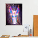 DIY Diamond Painting Angel Crystal Drill Handmade Mosaic Wall Pictures Craft