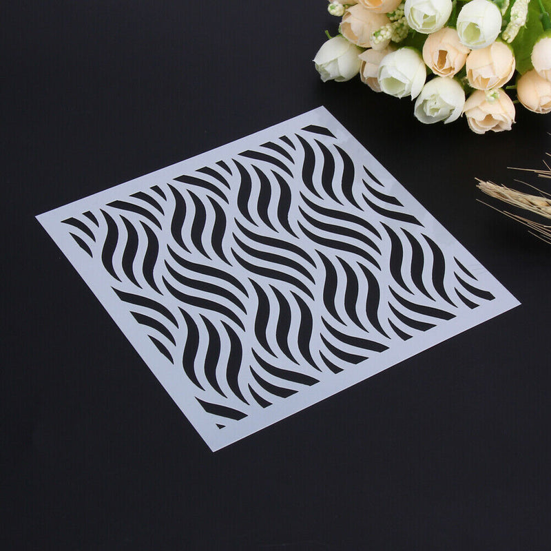 Fondant Cake Decorating Tools Cake Stencil Baking Tool Template Mold 0620 Newly