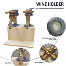 Beer Tower Dispenser Liquor Alcohol Whiskey Tap Dispenser for Bar (2 Head)