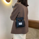 Fashion Women Patchwork PU Shoulder Purse Small Crossbody Bag Messenger Bags