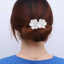 Use White Elegant Hairpin Hair Bun Maker Accessories Hair Styling Tool Headband