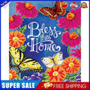 Letter Flowers Canvas Paint By Numbers Oil Hand Painted Home Decor (S228)