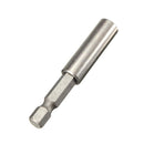 1/4 Hex Shank Long Handle Screwdriver Tip Magnetic Connecting Rod (60mm)