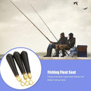 30/50x Copper Head Rubber Fishing Float Seat Rotation Drift Bobber Buoy Seat