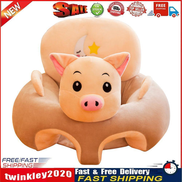 Creative Cartoon Baby Sofa Cover Learn to Sit Seat Feeding Chair Case (C) Newly