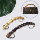 Wallet Lock Frame 5.91"" Bamboo for DIY Bags Accessories Craft Gel