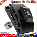 Aluminum Bicycle Seatpost Clamps Head Single Nail Seat Tube Head (Black) Newly