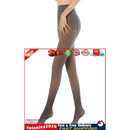 Winter Women Tights Translucent Plush Fleece Thick Pantyhose (Black-90g) Newly