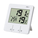 Practical LCD Indoor Baby Room Thermometer Hygrometer Weather Station Clock