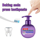 Whitening Toothpaste Baking Soda Refreshing Press Type Fruit Toothpaste (A)