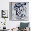 5D DIY Full Drill Square Diamond Painting Tiger Cross Stitch Embroidery Kit