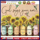 50X40cm English Sentence Frameless Oil Paint By Numbers Painted Picture Craft