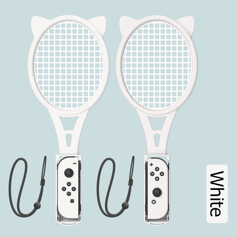 Tennis Game Controller Gamepad Games Joystick for NS Tennis Racket (White) Newly
