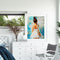 Ballet Girl Partial Oil Paint By Numbers DIY Handpainted on Canvas Wall Art