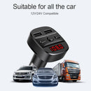 T60 Dual USB Charger Car Kit Wireless BT MP3 Player Handsfree FM Transmitter
