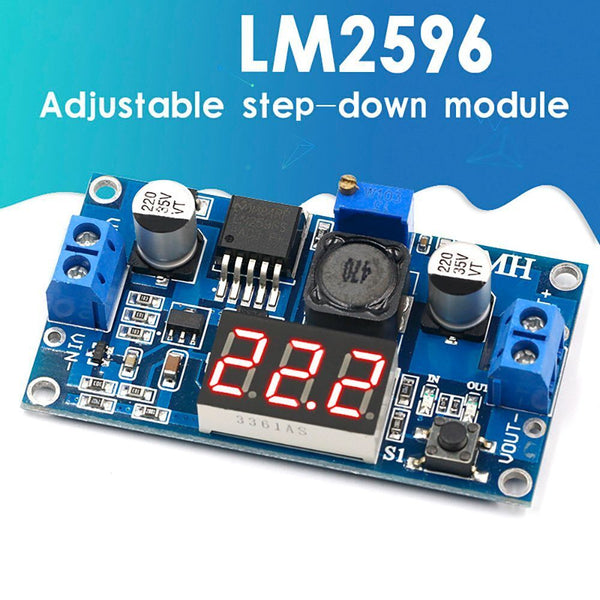 with Display Screen Step Down Voltage Regulator Buck Converter Power Supply