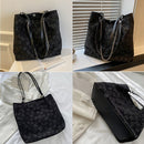 Fashion Women Soft Flower Tote Bag Messenger Bag Shoulder Bags Crossbody Bag