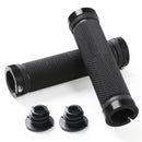 1 Pair MTB Bike Handlebar Anti-Skid Grips Rubber Bicycle Accessory (Black) Newly