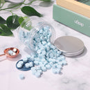 200pcs Blue Sealing Wax Single Color Blue Wax Beads Sealing Stamp Tablet Pill
