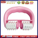 Dual Wheel Pain Relief Massage Tool Manual Body Roller Massager for Arm Leg Neck