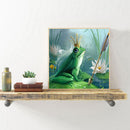 Full Round Drill 5D DIY Diamond Painting Frog Embroidery Cross Stitch Home