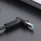 PD USB C Female to Right Angle DC Connector Adapter for Laptop (4.0x1.35mm)
