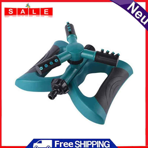 360 Degree Automatic Garden Sprinklers System Rotary Three Nozzle Arm Pipe Pants