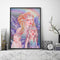 5D DIY Partial Drill Special Shape Girl Rhinestone Diamond Drawing for Home