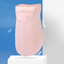 Ice Silk Hanging Ear Face Neck Scarf UV Protection Gaiter Bandana (Pink) Newly