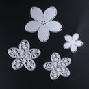 Metal 4 size Flower Cutting Dies Stencils for DIY Scrapbooking/photo album Newly