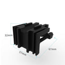 Aquarium Inflow Outflow Hose Tube Fish Tank Fresh Water Pipe Holder (A)