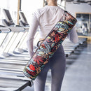 Printed Yoga Mat Bag Pilates Fitness Sports Exercise Pad Carry Backpack (1)
