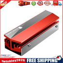 Aluminum M.2 2280 NVMe SSD Heatsink Cooler for Desktop PC Computer (Red)