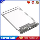 2.5 inch Transparent SSD HDD Case SATA to USB 3.0 Micro-B Adapter Enclosure