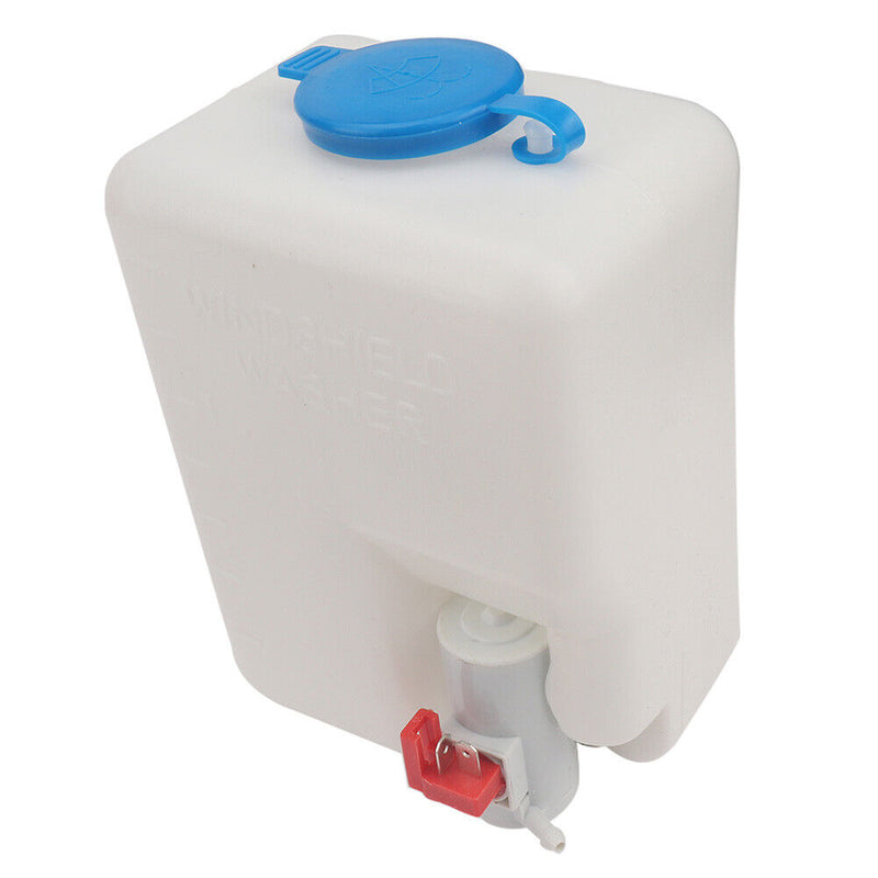 1.5L Windshield Washer Fluid Tank 12V Washer Pump Kit with Switch Pants Nozzles