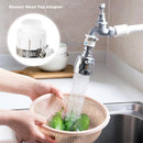 Kitchen Shower Faucet Aerators Rotatable Bubbler Shower Head Tap Adapter Newly