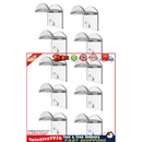 10pcs Transparent Adhesive Hat Hooks - Modern Baseball Caps Hangers Rack Newly