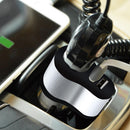 VODOOL usb Car Charger Adapter with 1 Socket Cigarette Lighter and 2 USB