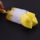 360-degree Spout Cup Washing Clean Sponge Rotating Bottle Brush Baby Nipple