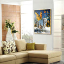Clock And Butterfly 40x50cm Oil Paint By Numbers Picture DIY Painting M472