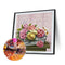 #A 5D DIY Diamond Painting Kits Full Round Drill Bouquet Wall Picture Decor