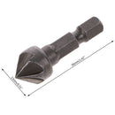 Cutting Deburring Drilling Countersink Drill 1/4" Hex Shank Chamfer Bit Cutter