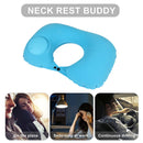 #A U Shape Travel Pillow For Airplane Inflatable Neck Pillow Travel Accessories