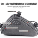 MTB Road Folding Bike Triangle Bag with Reflective Stripes Cycling Accessories